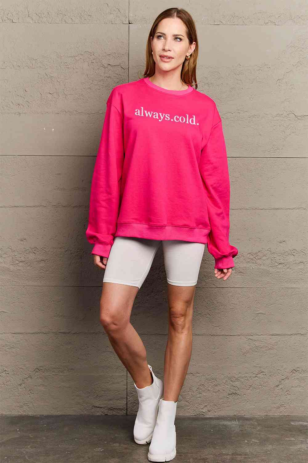 ALWAYS COLD. Graphic Sweatshirt