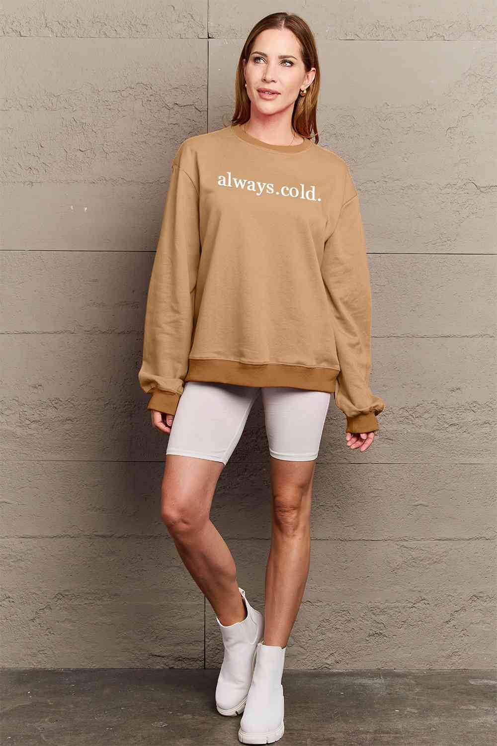 ALWAYS COLD. Graphic Sweatshirt