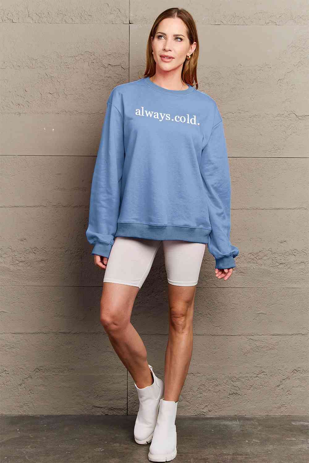 ALWAYS COLD. Graphic Sweatshirt